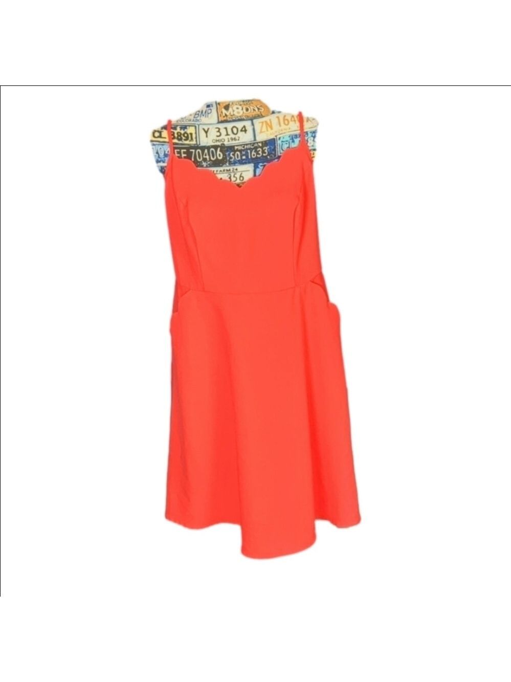 MARKET & spruce Crissie scalloped dress size 14W